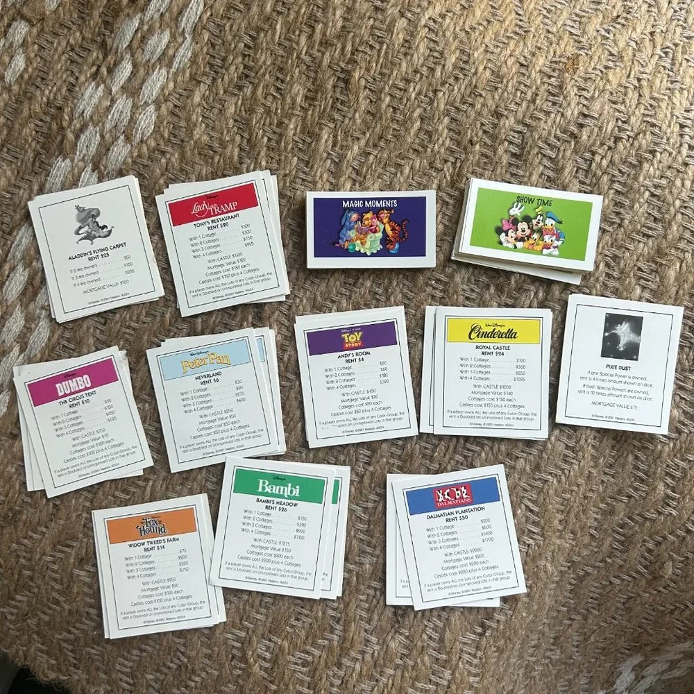 Hasbro disney 2001